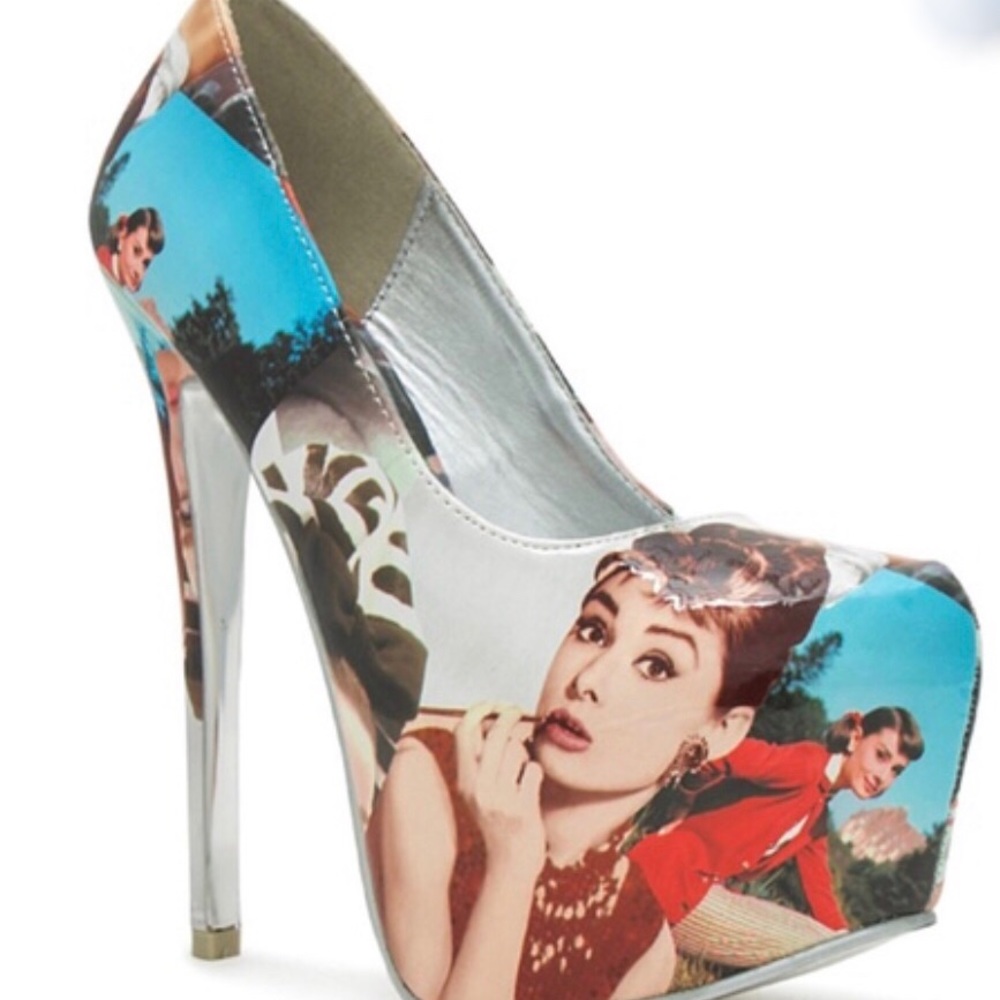 Audrey Hepburn Scooter Shoe Republic Heel
